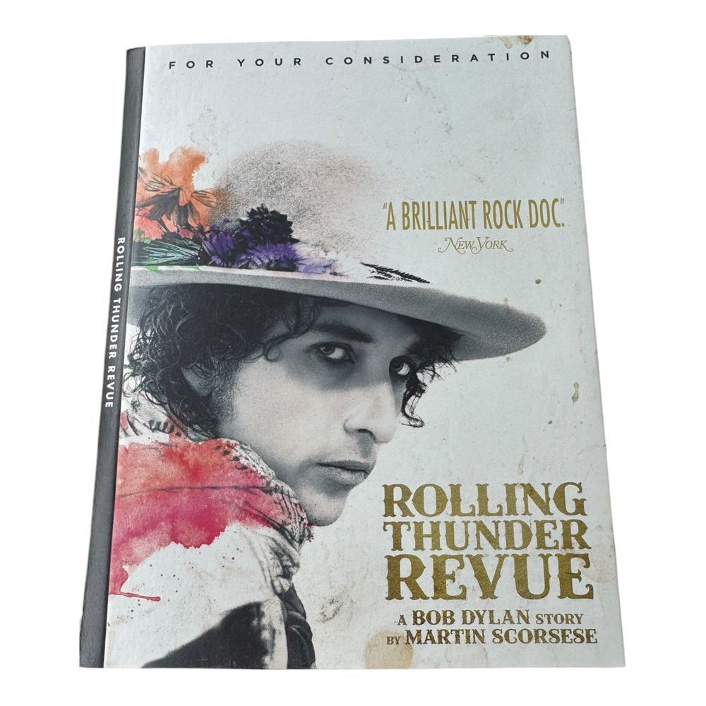 Rolling Thunder Revue Bob Dylan Story 2019‎ FYC DVD For Your Consideration Promo